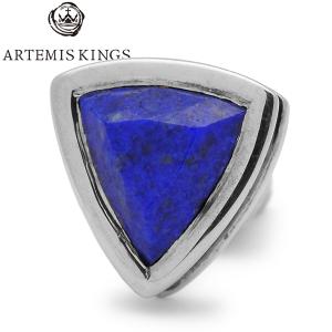 ARTEMIS KINGS アルテミスキングス　Delta Pierce Lapis Lazuli デルタピアス ラピスラズリ　AKE0089｜blackbarts