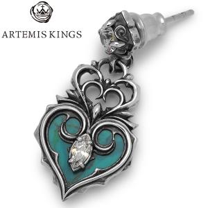 ARTEMIS KINGS アルテミスキングス　Heart Of The Ocean Pierce ハートオブジオーシャンピアス　AKE0119｜blackbarts