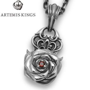 ARTEMIS KINGS アルテミスキングス　Rose Pendant 薔薇ペンダント　AKP0128｜blackbarts