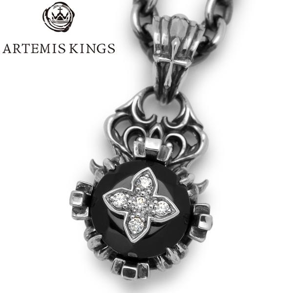 ARTEMIS KINGS アルテミスキングス　Round Crown Cross Pendant ...