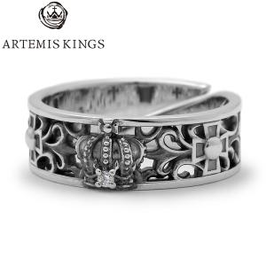 ARTEMIS KINGS アルテミスキングス　Crown Cross Ring クラウンクロスリング　AKR0017｜blackbarts