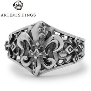 ARTEMIS KINGS アルテミスキングス　Lily Crown Ring リリィクラウンリング　AKR0032｜blackbarts