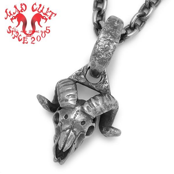 MAD CULT マッドカルト　Sheep Skull-PT シープスカル　ペンダントトップ　PT-...