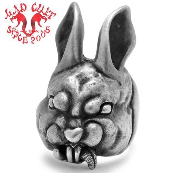 MAD CULT マッドカルト　Evil Rabbit-R XL イーヴィルラビット リング XL　...