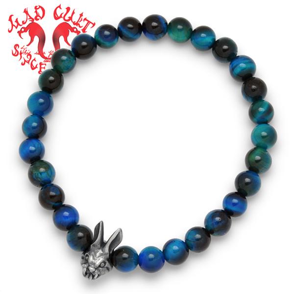 MAD CULT マッドカルト　Evil Rabbit Stone Bracelet イーヴィルラビ...