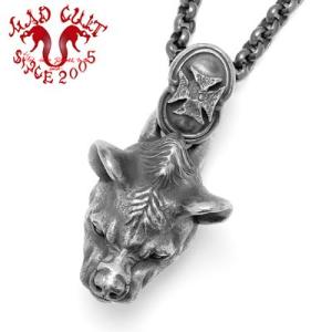 MAD CULT マッドカルト　Hyena Head-PT ハイエナヘッド　ペンダント　PT-43｜blackbarts