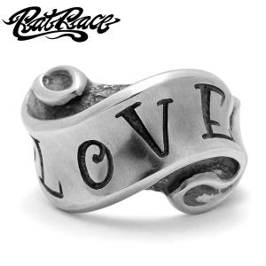 Rat Race / ラットレース　MESSAGE ON RIBBON RING　LOVE / メッセージオンリボンリング　ラブ　RMR-3L｜blackbarts