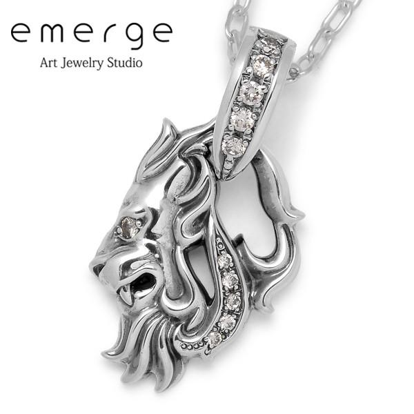 emerge / エマージュ　ハーフライオンペンダント