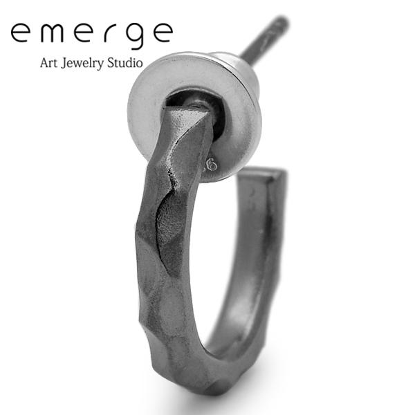 emerge エマージュ　ランダムエッジピアスBK　SeP-4BK