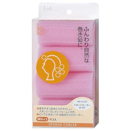 貝印 BeSELECTION スポンジカーラー M 4P HK0137