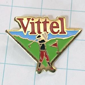 送料無料)Vittel ゴルフ フランス輸入 アンティーク ピンバッジ PINS ピンズ A08914