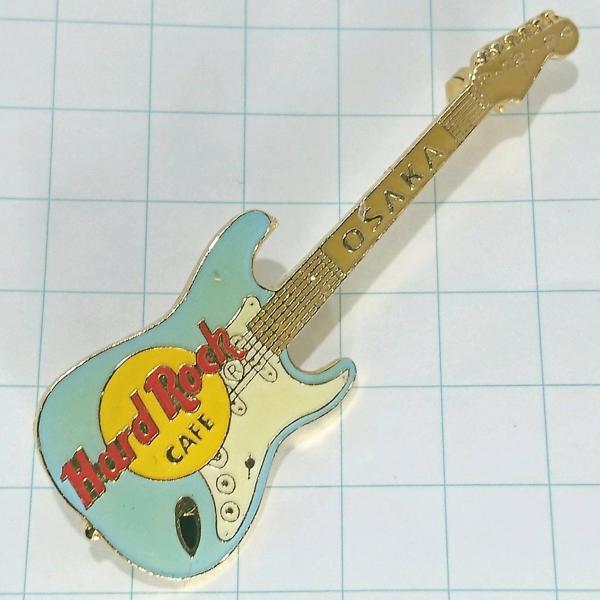 送料無料)Hard Rock Cafe 水色 ギター ハードロックカフェ ピンバッジ PINS ブロ...