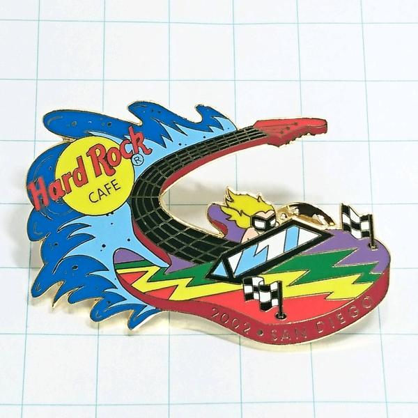 送料無料)Hard Rock Cafe モーターボート ギター ハードロックカフェ ピンバッジ PI...
