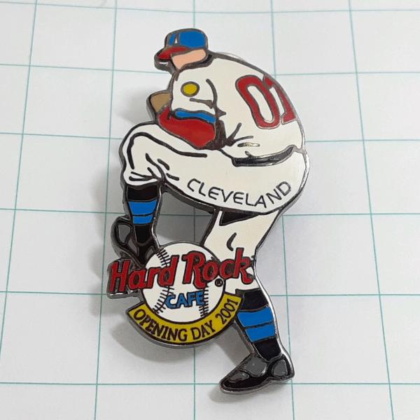 送料無料)Hard Rock Cafe ベースボール クリーブランド開店記念 ハードロックカフェ ピ...
