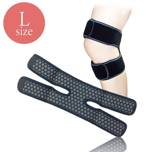 ブラックペイント 遠赤外線ケア  健康サポートエナジーラバー ヒザウォーキングGB L 1枚入 膝 ...