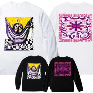 リブあり]レッチリone hot minute ロンT 長袖 ロングスリーブ Tシャツ