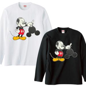 パロディ Tシャツ バーコード ネズ ミッキー ストリート 面白い ギフト