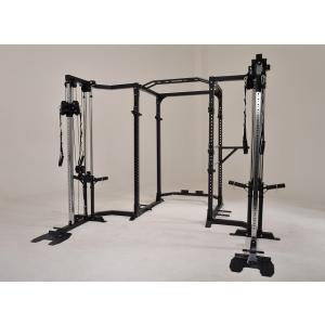 ケーブル＆スミス＆ハーフラック 楽天市場】スミスマシン 多機能 パワーラック ハーフラック