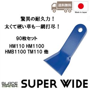 東亜重工製 バロネス HM110 HMB1100用ハンマーナイフモア刃90枚組[SY50