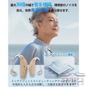 集音器 高齢者 耳掛け 充電式 ワイヤレス 使...の詳細画像3