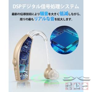 集音器 高齢者 耳掛け 充電式 ワイヤレス 使...の詳細画像4