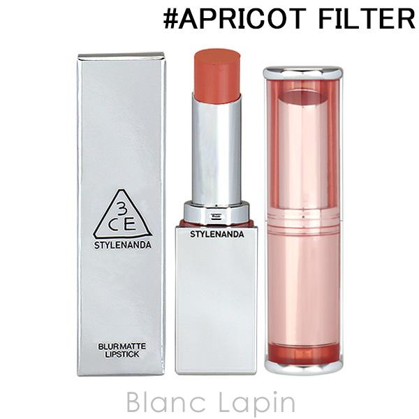 スリーコンセプトアイズ 3CE ブラーマットリップスティック #APRICOT FILTER 4g ...