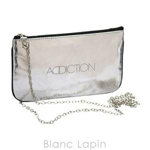 アディクション ADDICTION コスメポーチ チェーン付き #シルバー