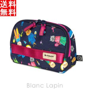 アルティザン＆アーティスト ARTISAN＆ARTIST スロープシェイプ ポーチ 1WP-AC110H アルティザン キャッツ #ネイビー