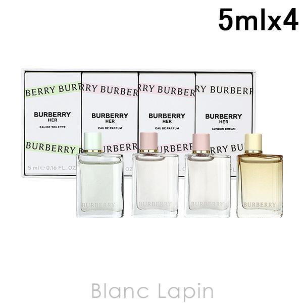 【ミニサイズセット】 バーバリー BURBERRY ハーミニチュアコレクション 5ml x4 [25...