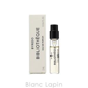 【ミニサイズ】 バイレード BYREDO ビブリオテーク EDP 2ml [817997]【メール便可】