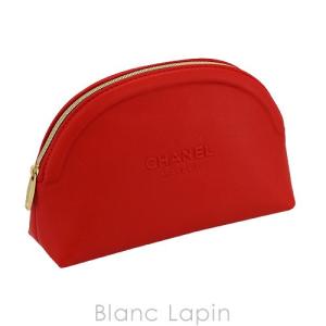 シャネル CHANEL コスメポーチ ラウンド #レッド