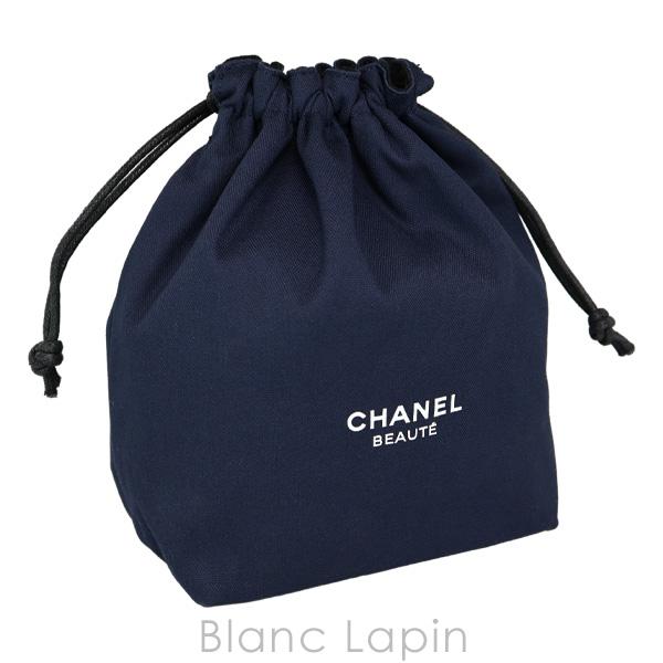【ノベルティ】 シャネル CHANEL ドローストリングポーチ #ネイビー [102269]