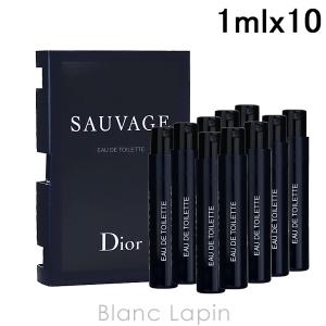 〔クーポン配布中〕【ミニサイズセット】 クリスチャンディオール Dior ソヴァージュ EDT 1ml x10 [087825]【メール便可】｜BLANC LAPIN