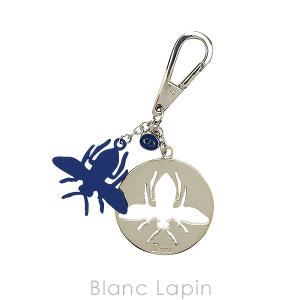 クリスチャンディオール Dior チャーム ビー #シルバー/ブルー