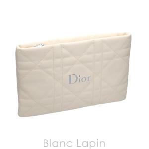 【ノベルティ】 クリスチャンディオール Dior コスメポーチ カナージュ柄刺繍フラットポーチ [482288]｜blanc-lapin