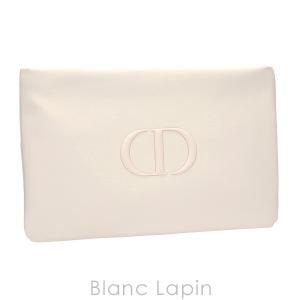 【ノベルティ】 クリスチャンディオール Dior コスメポーチ フラット #クリーム [585156]｜blanc-lapin