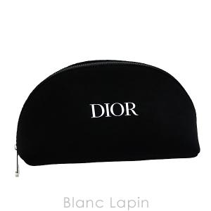 〔クーポン配布中〕【ノベルティ】 クリスチャンディオール Dior コスメポーチ ベロア #ブラック [632836]｜blanc-lapin