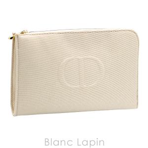 〔クーポン配布中〕【ノベルティ】 クリスチャンディオール Dior コーナージップポーチ #ベージュ [094328]｜blanc-lapin