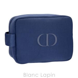 〔クーポン配布中〕【ノベルティ】 クリスチャンディオール Dior スクエアコスメポーチ #ネイビー [653398]｜blanc-lapin