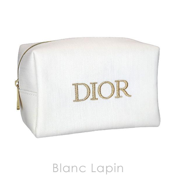 【ノベルティ】 クリスチャンディオール Dior コスメポーチ スクエア #ホワイト [098180...
