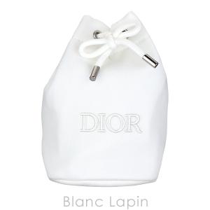 〔クーポン配布中〕【ノベルティ】 クリスチャンディオール Dior バケットポーチ #ホワイト [098951]【メール便可】｜blanc-lapin
