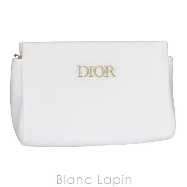 【ノベルティ】 クリスチャンディオール Dior コスメポーチ #ホワイト [732116]