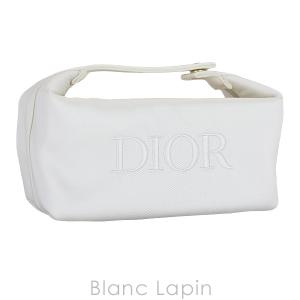 【ノベルティ】 クリスチャンディオール Dior ハンドルコスメポーチ #ホワイト [753906]｜blanc-lapin