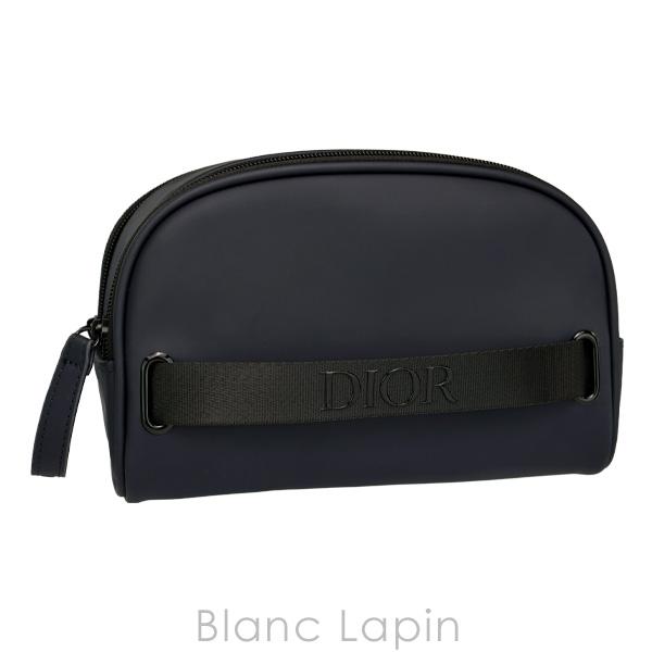 【ノベルティ】 クリスチャンディオール Dior ダブルジップコスメポーチ #ブラック [10170...