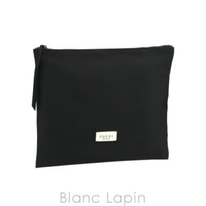 グッチ GUCCI コスメポーチフラット ラージ #ブラック