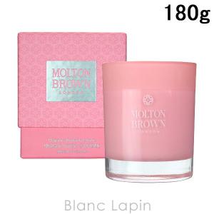 モルトンブラウン MOLTON BROWN シングルウィックキャンドル デリシャス ルバーブ&ローズ 180g [072955]｜blanc-lapin