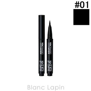 【ミニサイズ】 メイクアップフォーエバー MAKE UP FOREVER アクアレジストグラフィックペン  #01 ブラック 0.25ml [188548]【メール便可】｜blanc-lapin