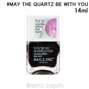 ネイルズインク NAILS INC マーブルエフェクトトップコート #MAY THE QUARTZ BE WITH YOU 14ml