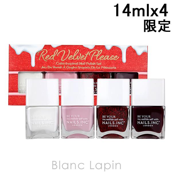 ネイルズインク NAILS INC レッドベルベットドリームスクワッド 14ml x4 [14107...