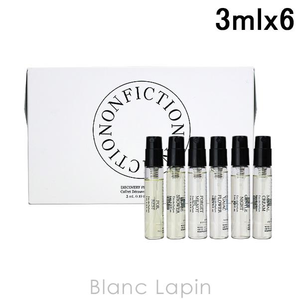 【液漏れ】ノンフィクション NONFICTION ディスカバリーオードパルファムセット 3ml x6...